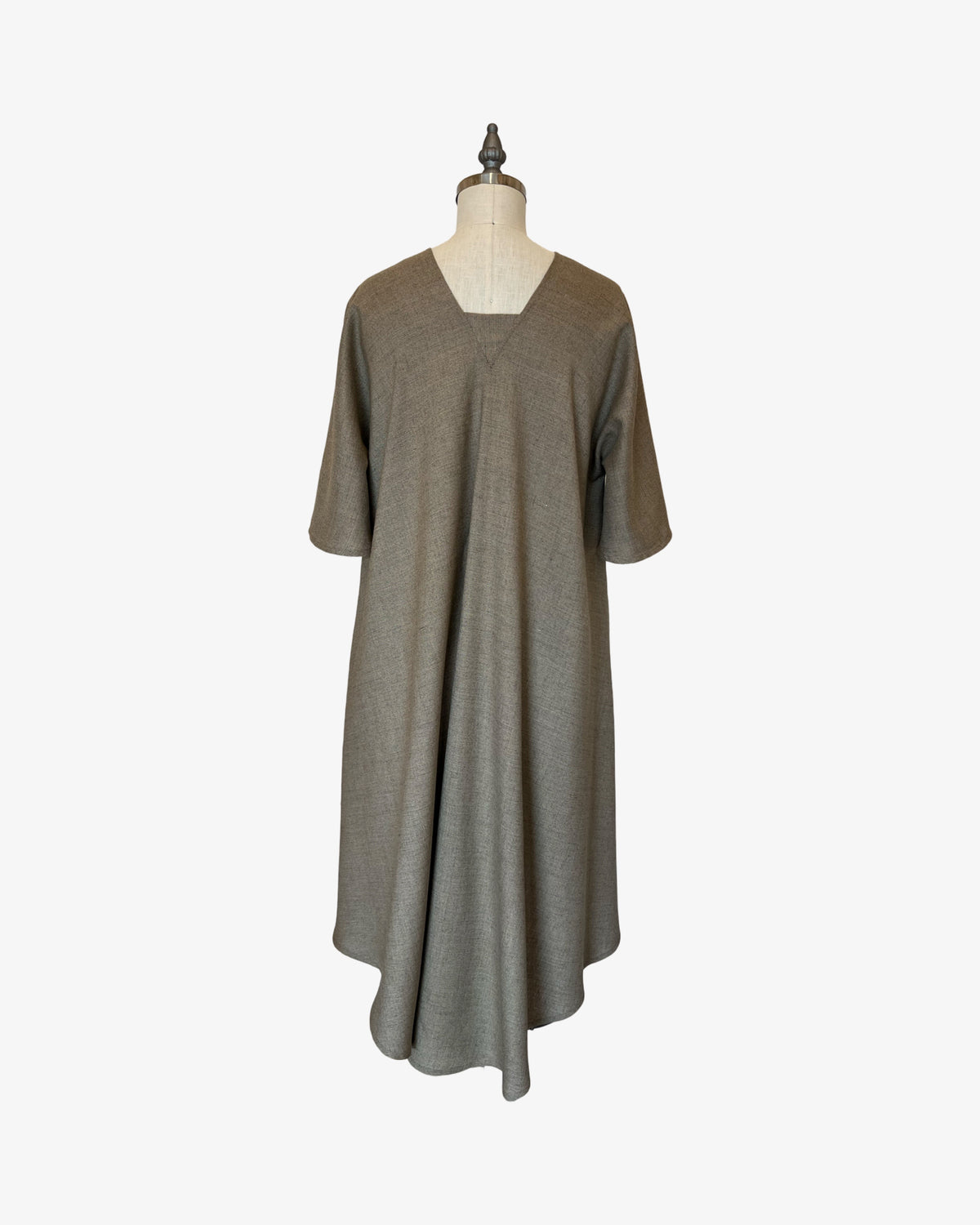 SALE Linen Rorschach Dress | Champagne