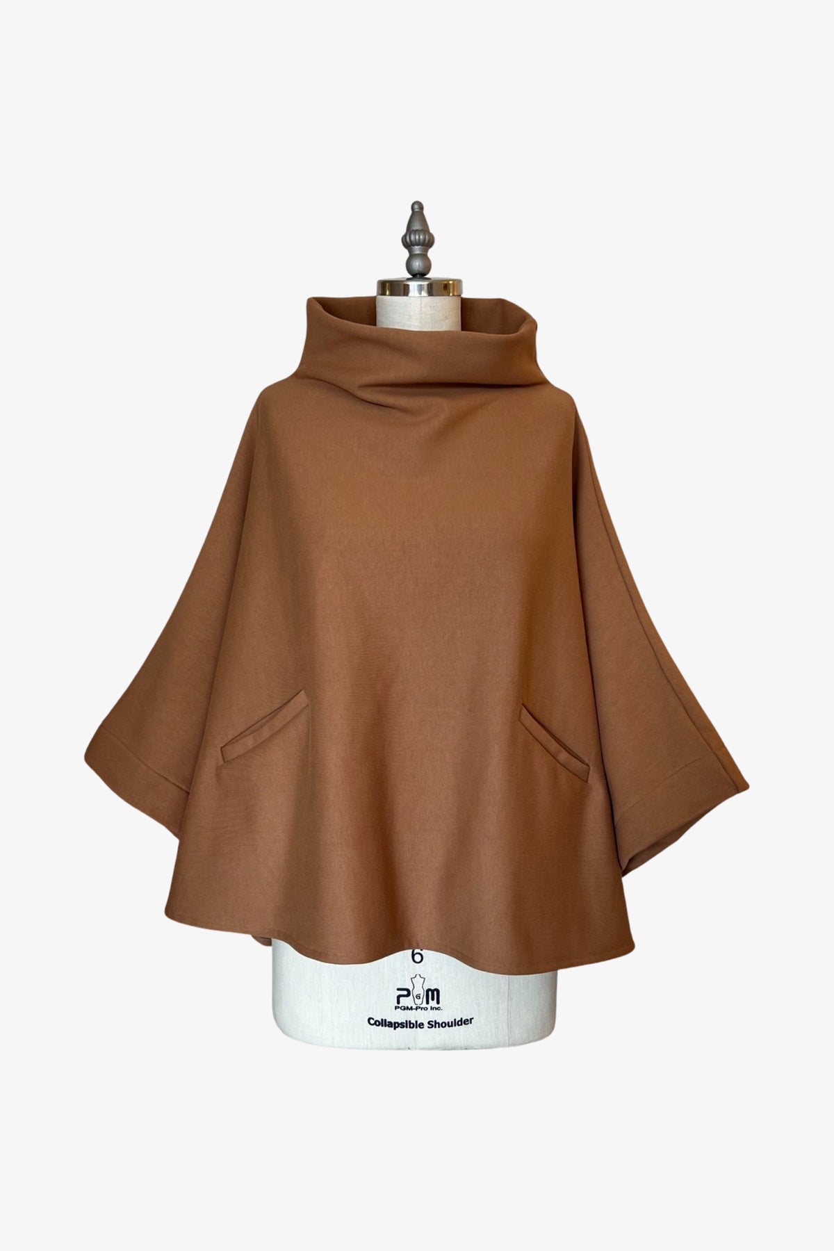 Tortuga Poncho | Luxe Caramel French Terry