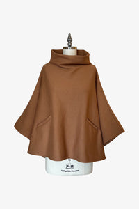 Tortuga Poncho | Luxe Caramel French Terry