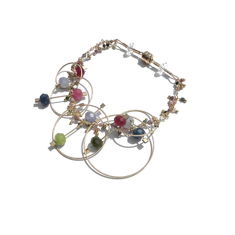 Delightful Caviar Clusters Bracelet