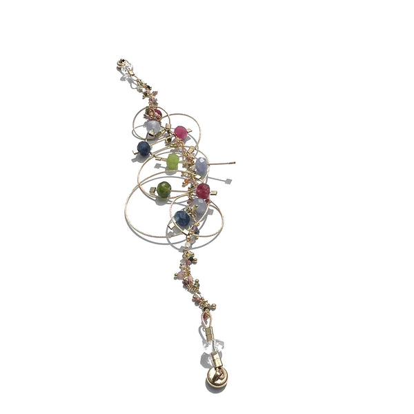 Delightful Caviar Clusters Bracelet