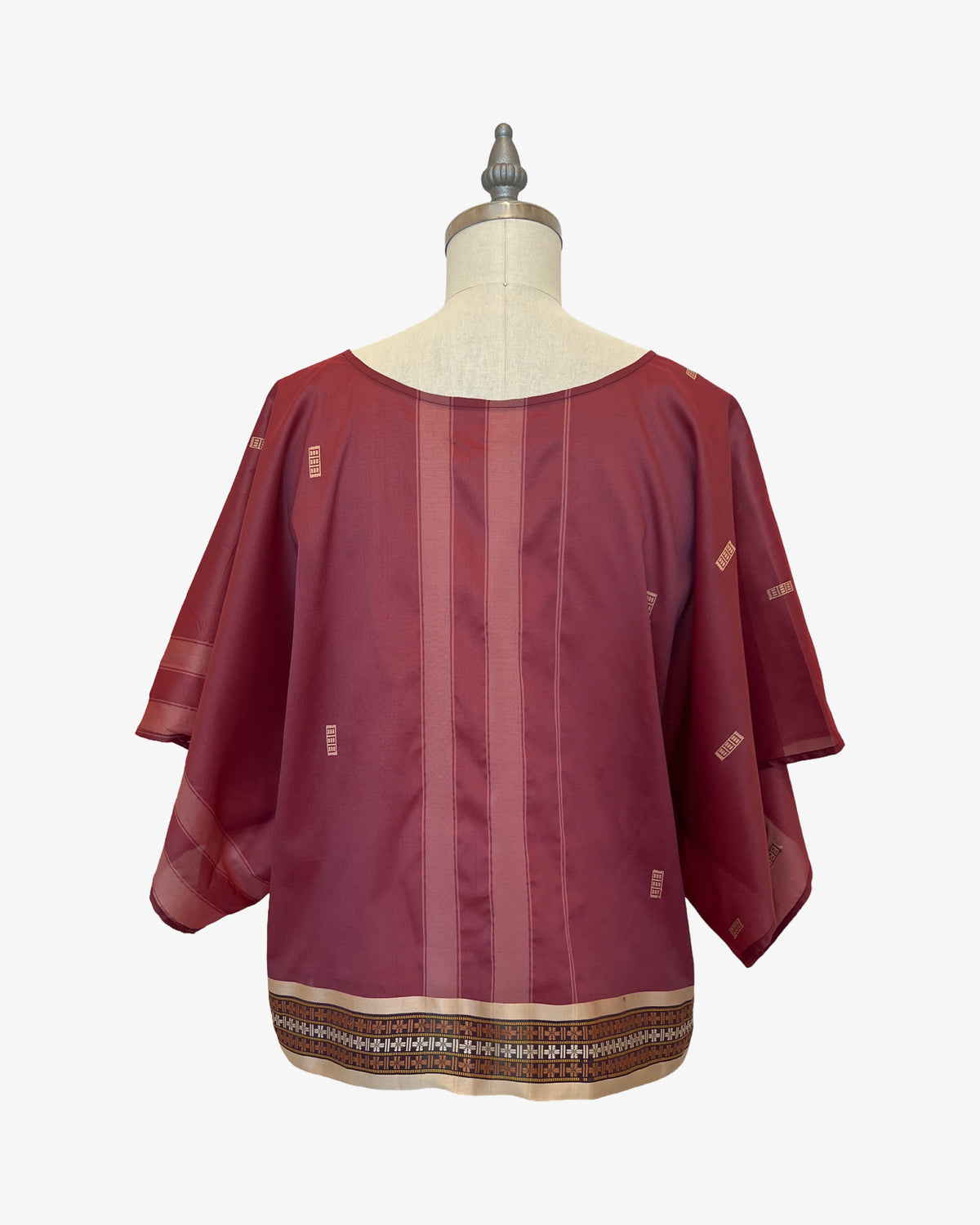 Lisbon Top | Rose Cream Saree