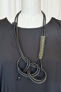 k(not) Belt + Necklace | Black