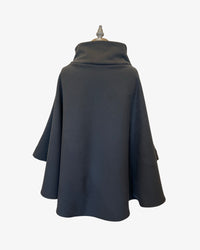 Tortuga Poncho | Luxe Graphite French Terry