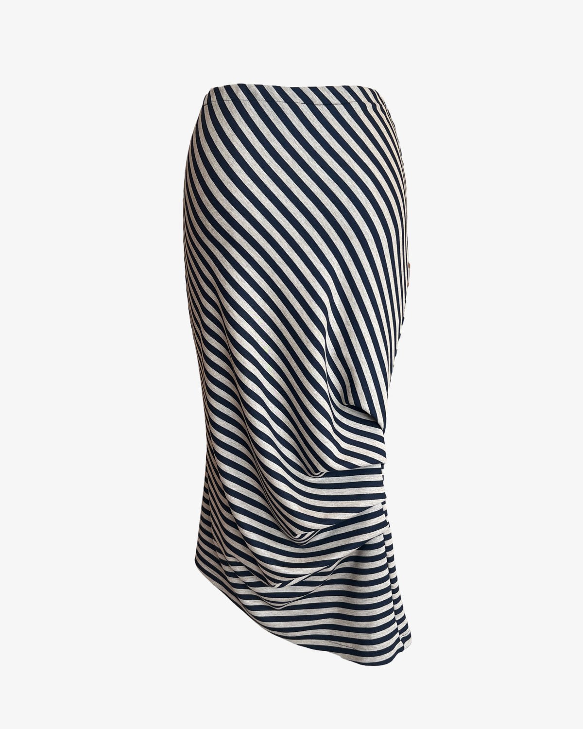 Caterpillar Long Skirt + Tube Dress | Mocha Stripe