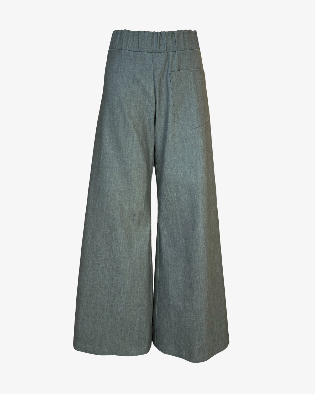 Hepburn Trousers | Olive Denim