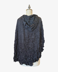 Moth Pebble Poncho | Silky Iron Ore