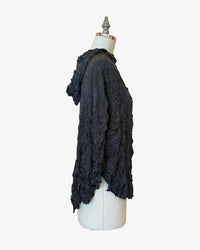 Moth Pebble Poncho | Silky Iron Ore