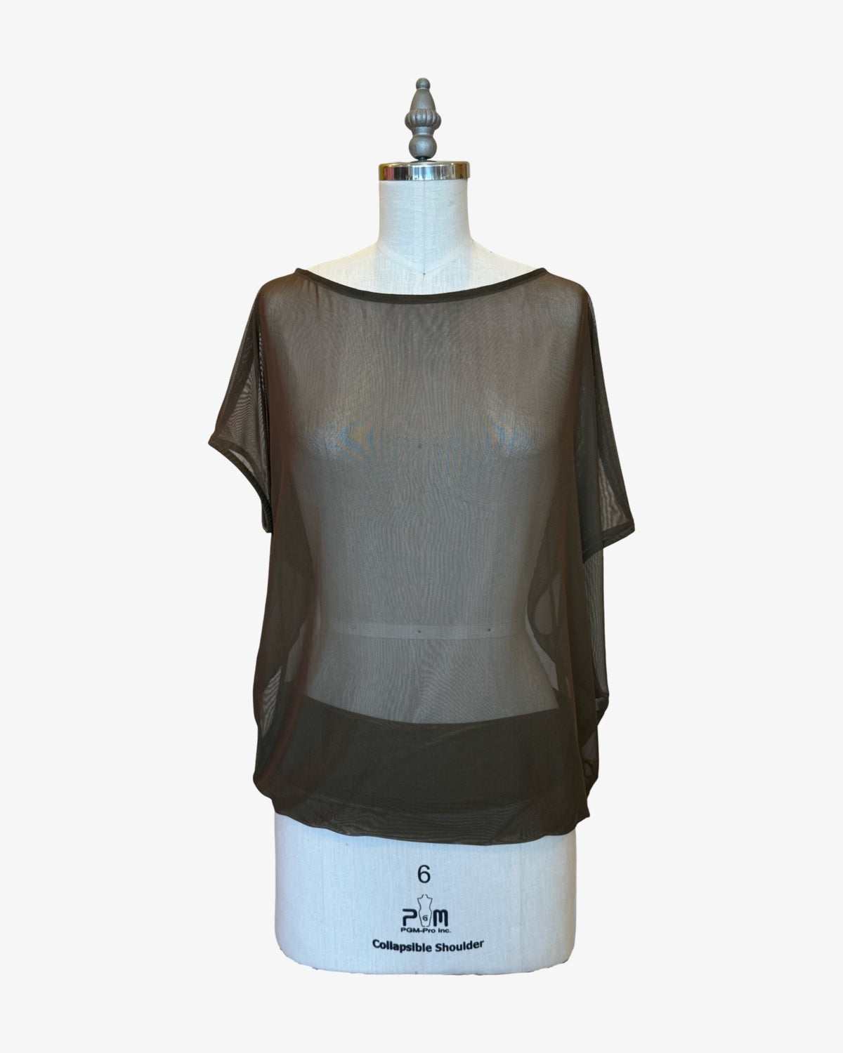 Andy Tunic | Brown Olive Mesh