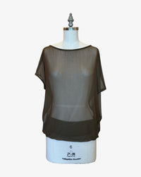 Andy Tunic | Brown Olive Mesh