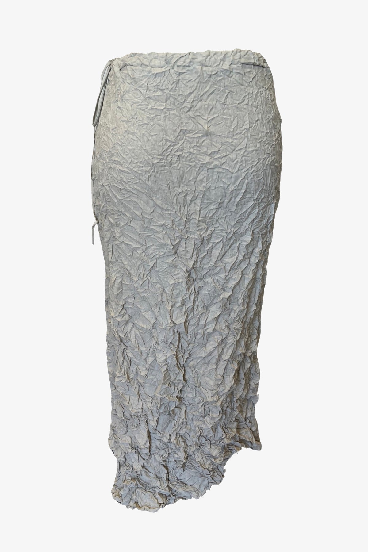 Moth Asymmetrical Long Skirt | Stone