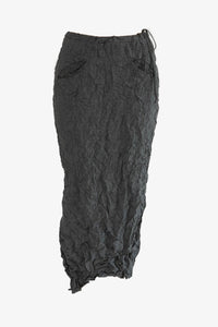 Moth Convertible Column Skirt | Charcoal