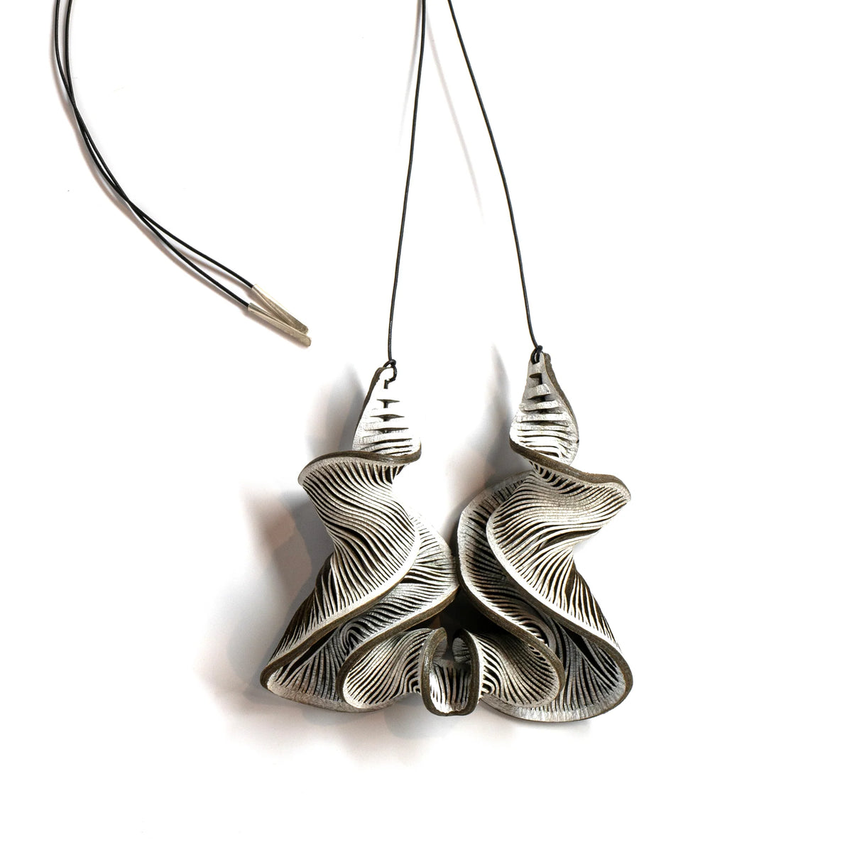 Oryx Horns Necklace | Off-White