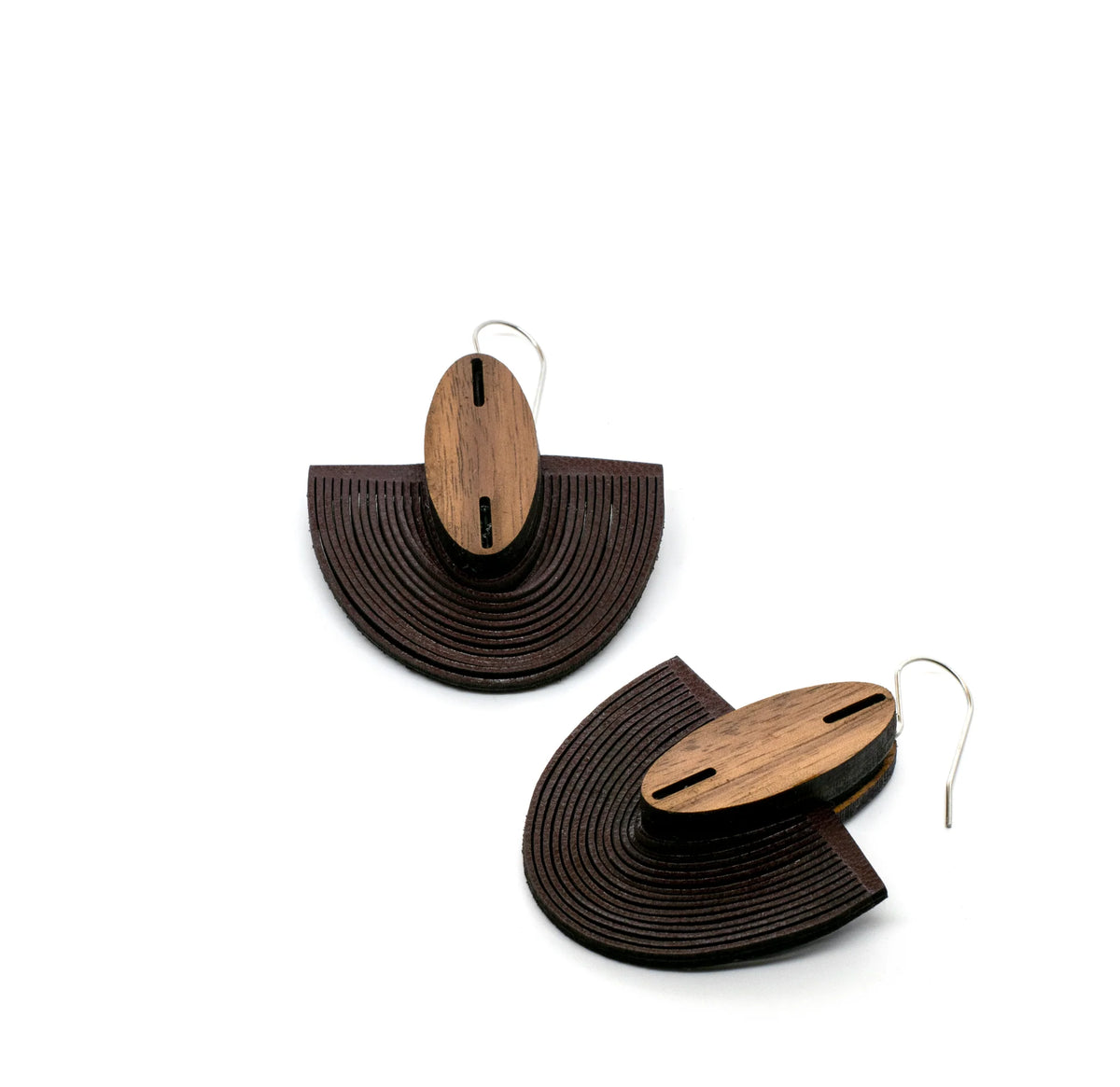 Oval Mirage Earrings | Raisin