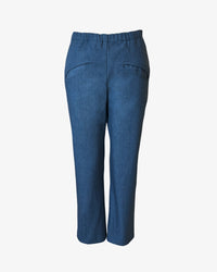 Pocket Capri | French Blue Denim