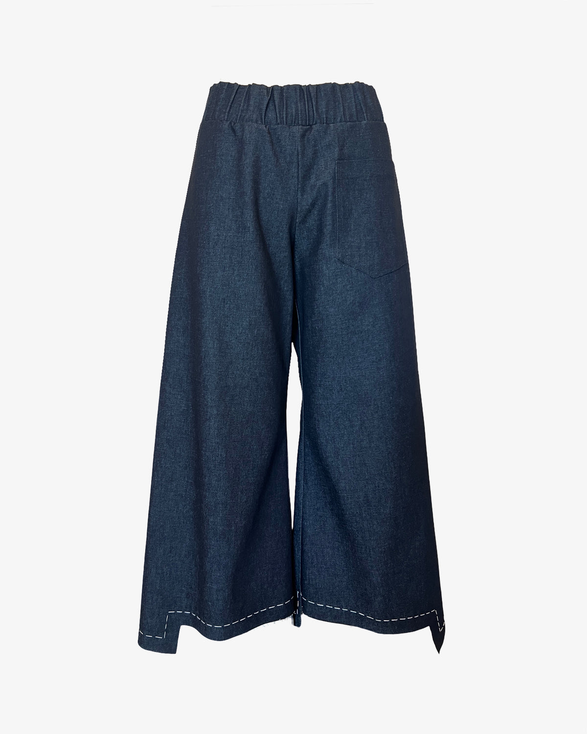 Step Stitch Crop Pants V2 | Stretch Denim