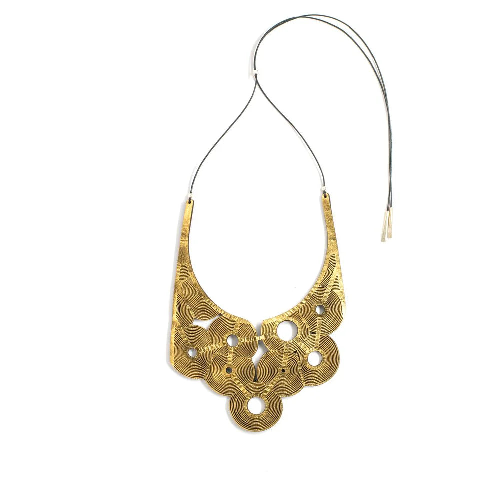 Sunrise Over Cottonwood Necklace | Gold