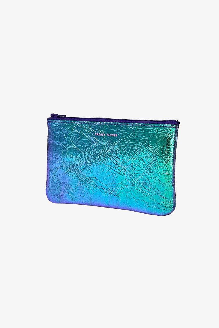 Small Zip Pouch | Foil Mermaid