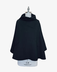 Tortuga Poncho | Black Fleece