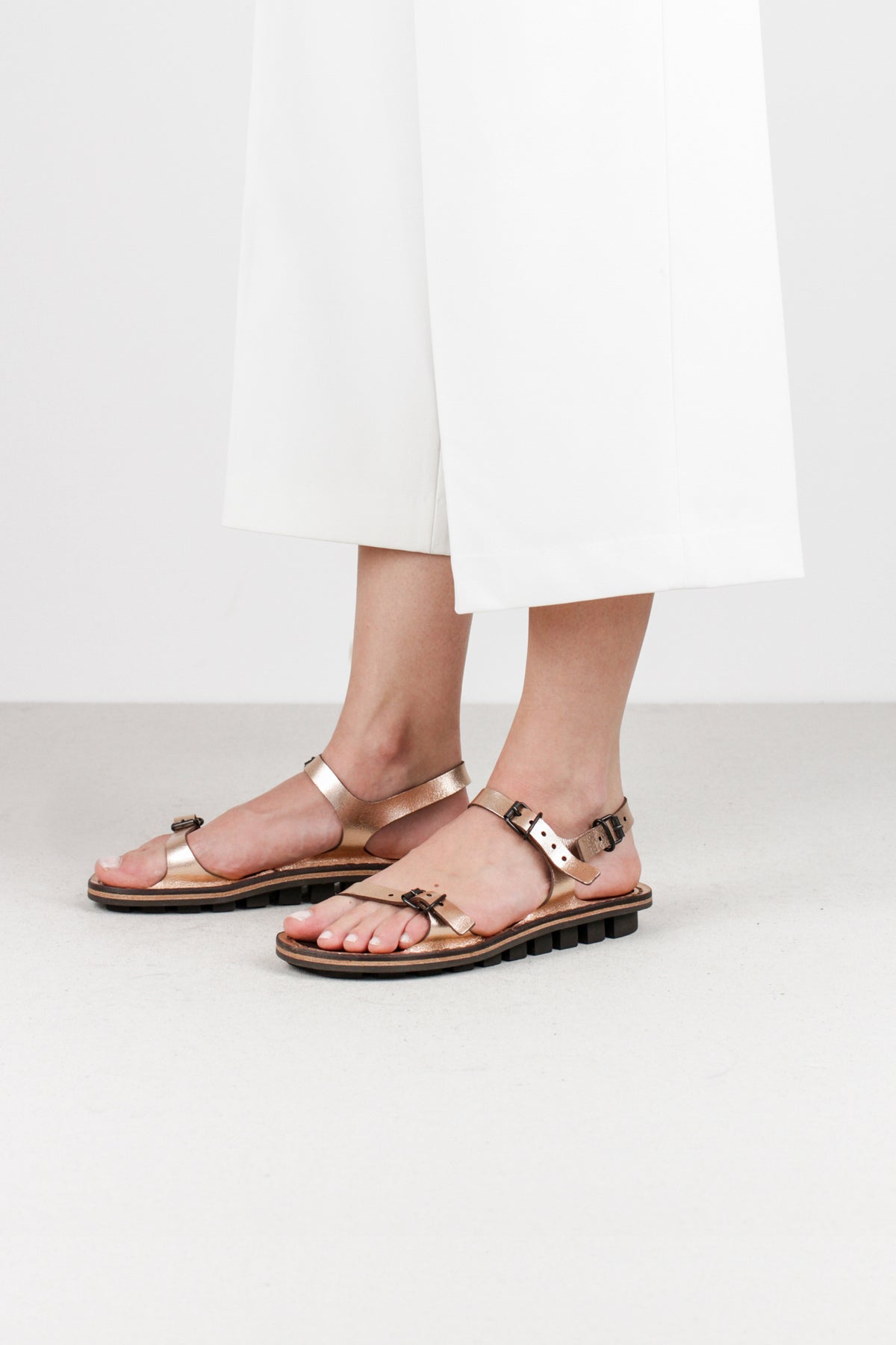Trippen Slender Sandal | Copper