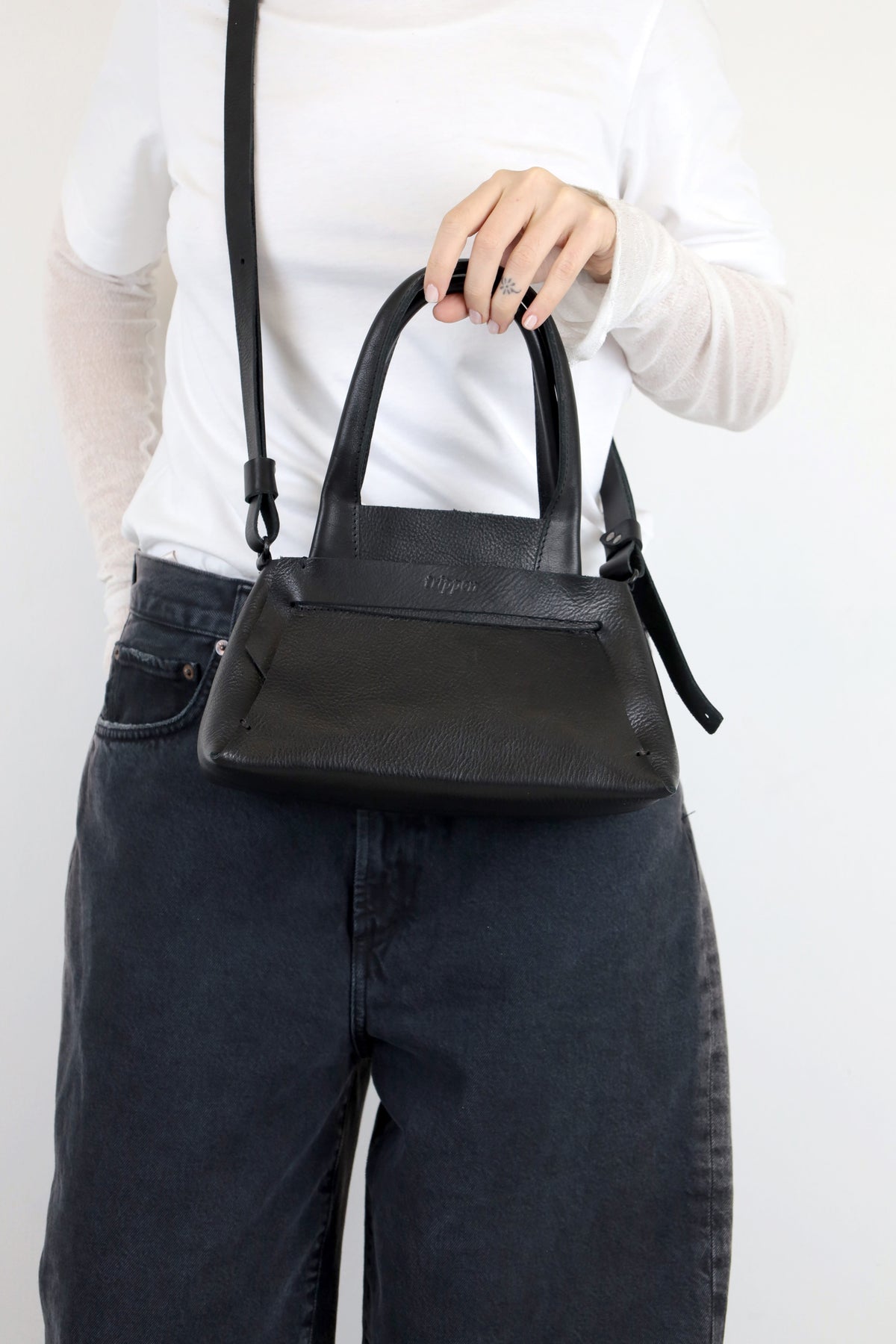 Trippen Origami 02 Bag | Black
