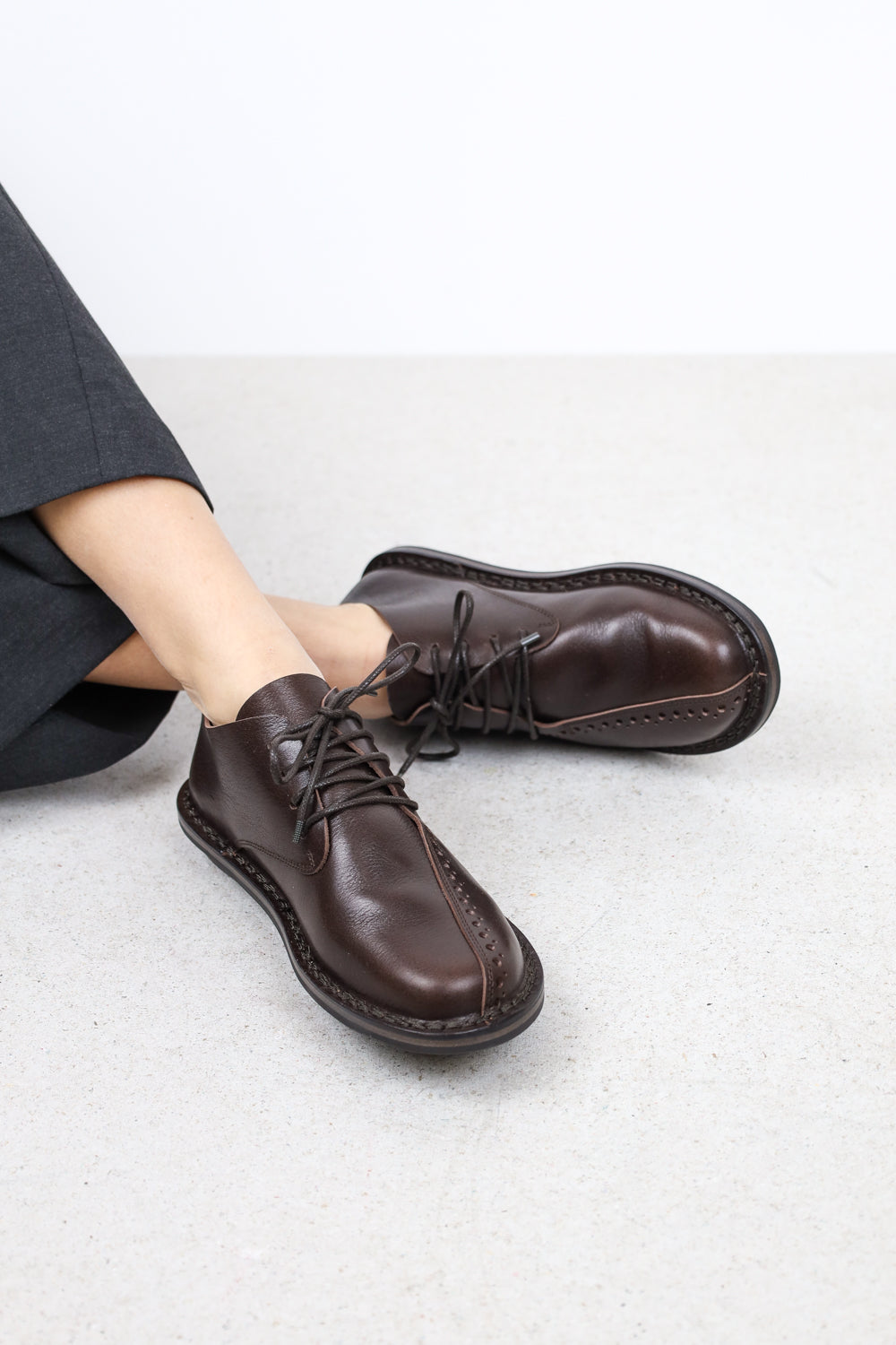Trippen Punch Shoe | Espresso