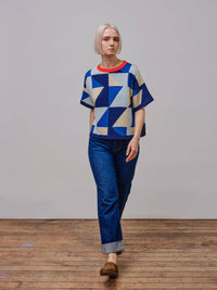 Calder Sweater Tee | Jacaranda