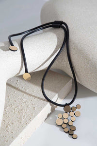 Abstraction Pendant Necklace | Gold