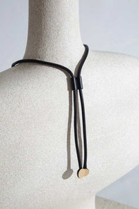 Abstraction Pendant Necklace | Gold