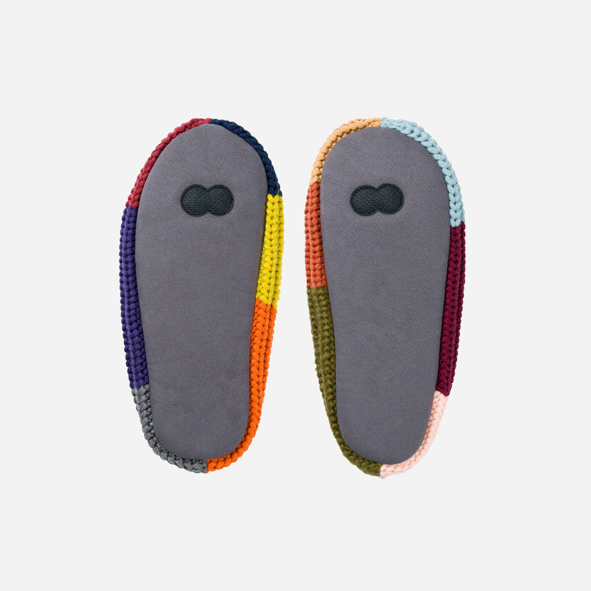 Mismatch Rib Slippers | Desert