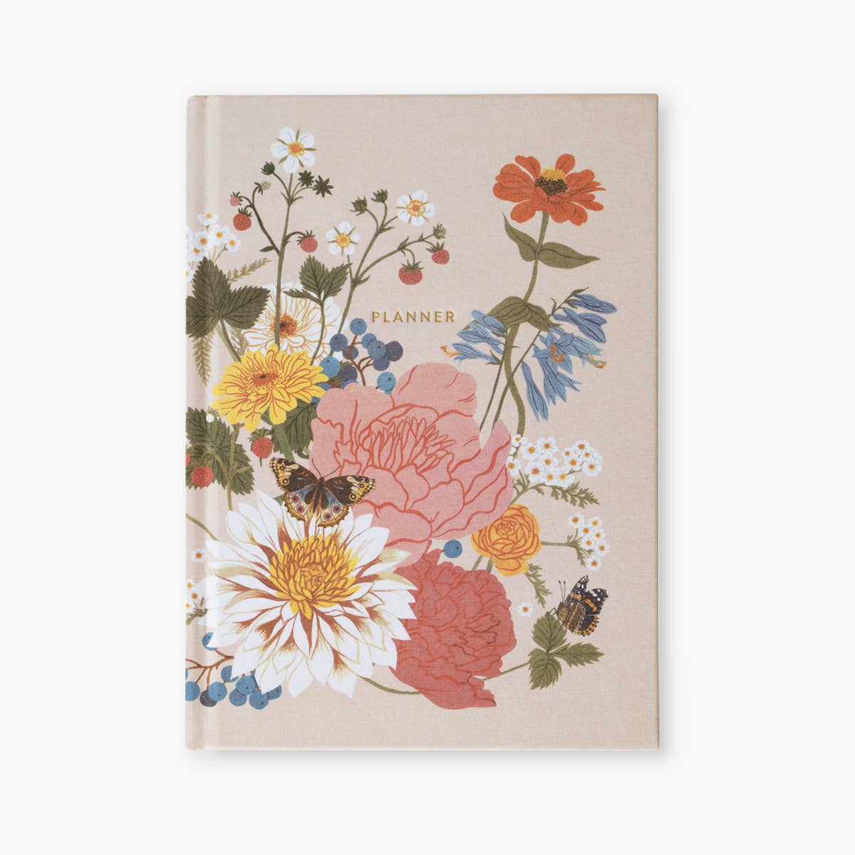 GARDEN FLORA |  Linen Undated Weekly Planner