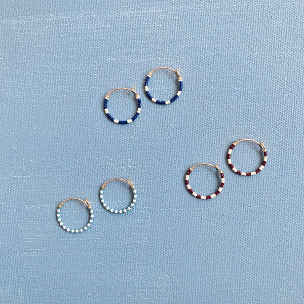 Little Colorloop | Navy Stripe