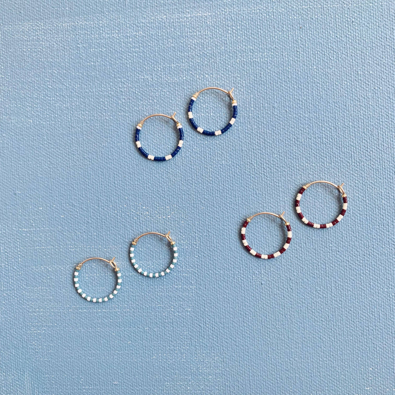 Little Colorloop | Navy Stripe