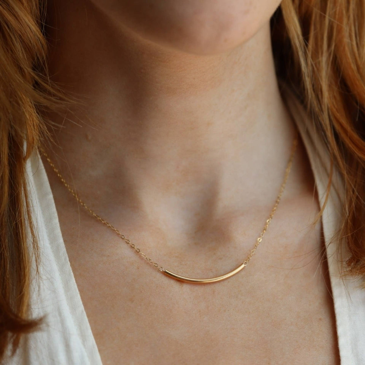 Minimal Necklace | 14k Gold Fill