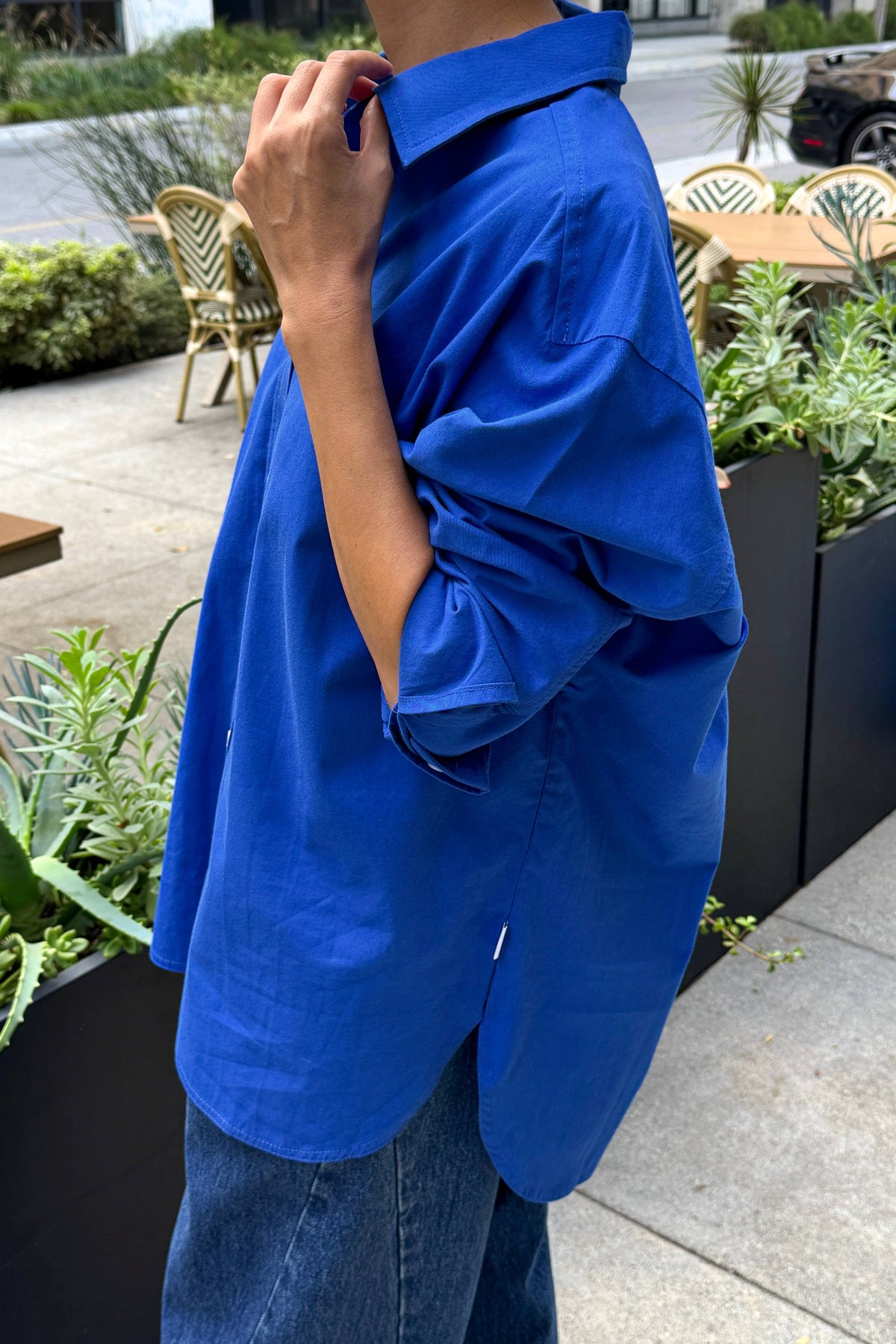 Light Weight Owen Shirt |Cobalt