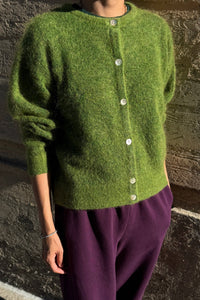 Ayla Mohair Cardigan | Artichoke