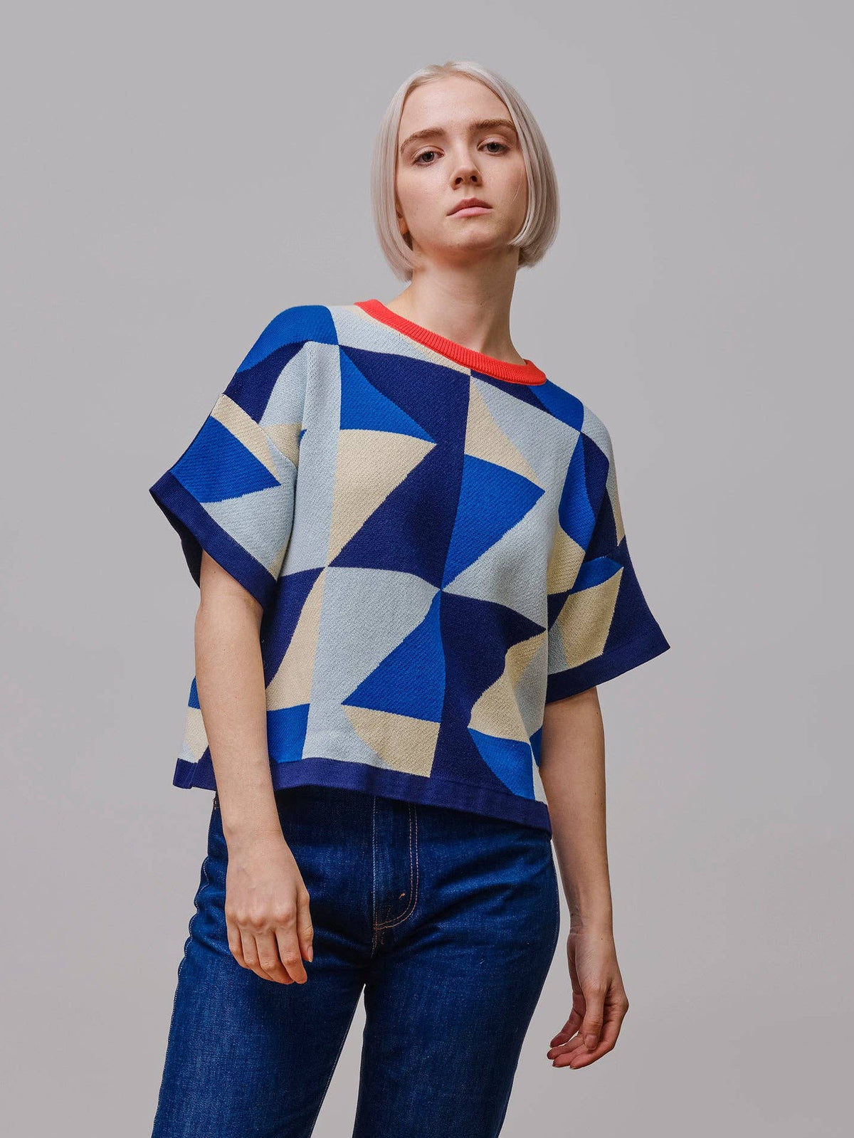 Calder Sweater Tee | Jacaranda