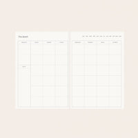 GARDEN FLORA |  Linen Undated Weekly Planner