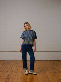 Bauhaus S/S Sweater Tee | Lazurite