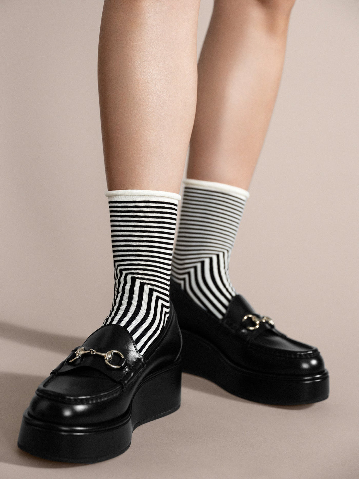 Corbusier Crew Socks | Black