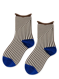 Corbusier Crew Socks | Brown