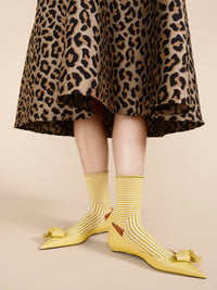 Corbusier Crew Socks | Citron