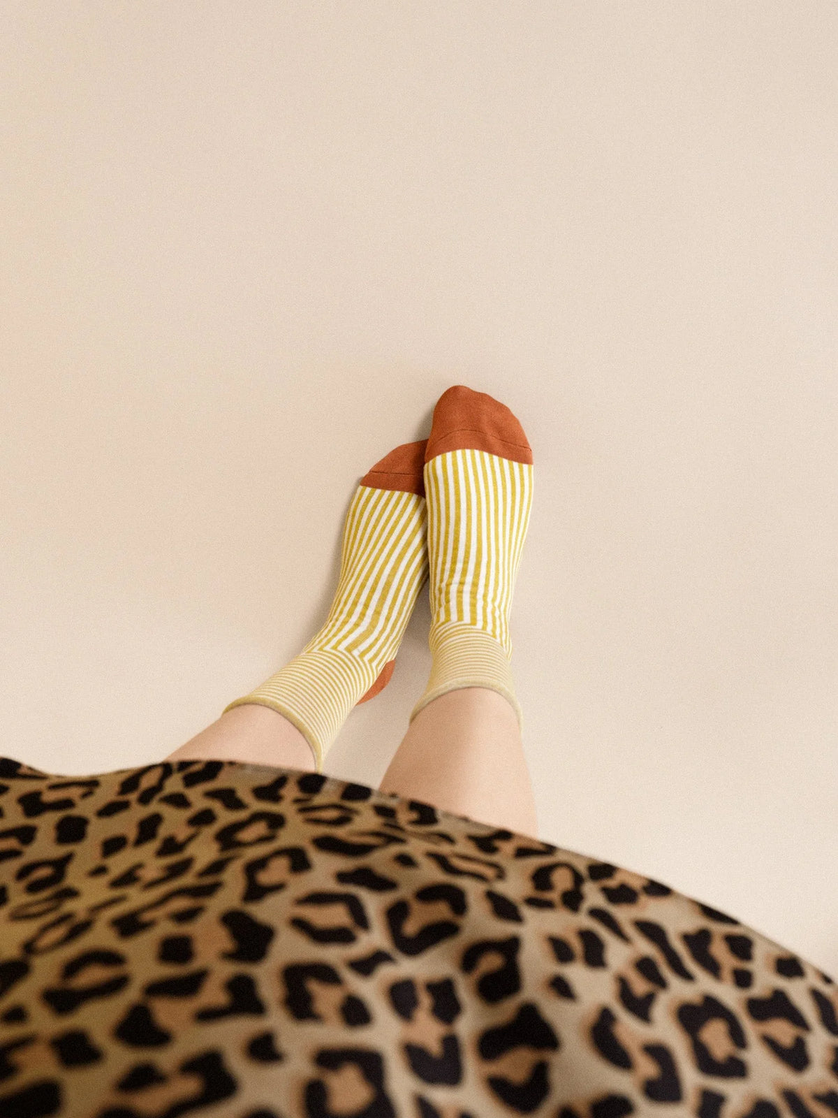Corbusier Crew Socks | Citron