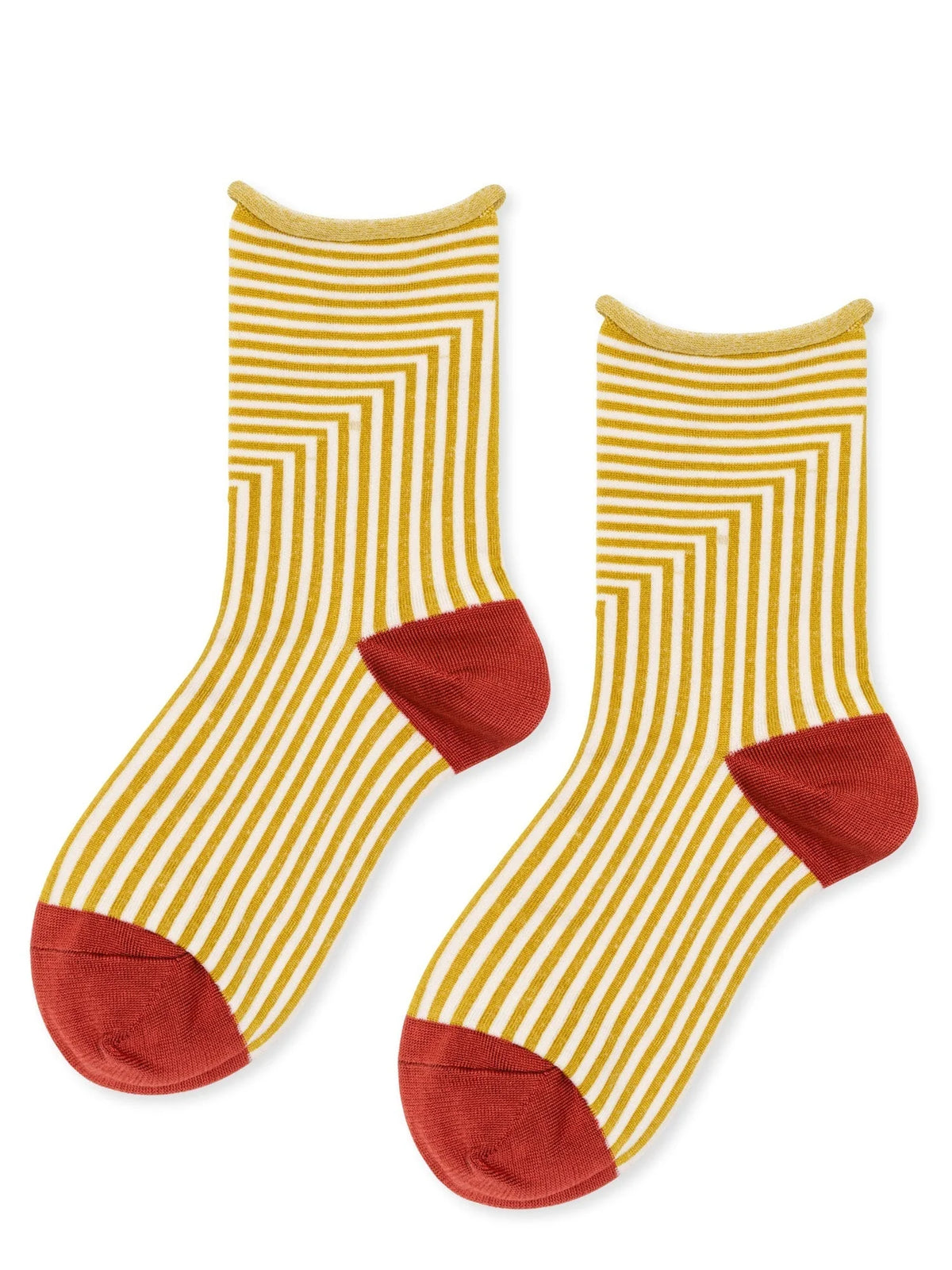 Corbusier Crew Socks | Citron