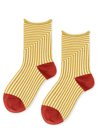 Corbusier Crew Socks | Citron