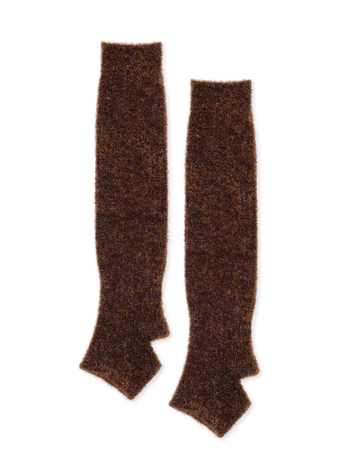 Alpaca Boucle Slouchy Legwarmer | Espresso