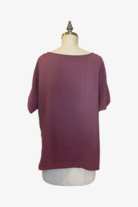 Cropped Easy Tee | Matte Lavender Rose