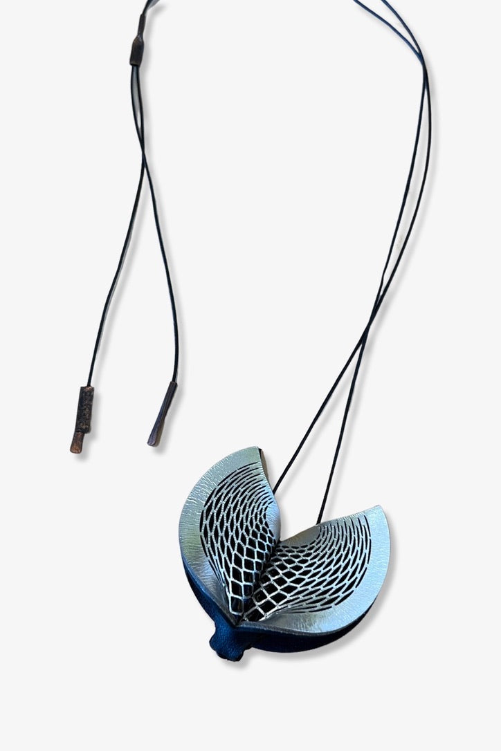 Seed-Pod Necklace | Silver