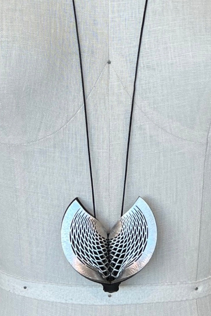 Seed-Pod Necklace | Silver