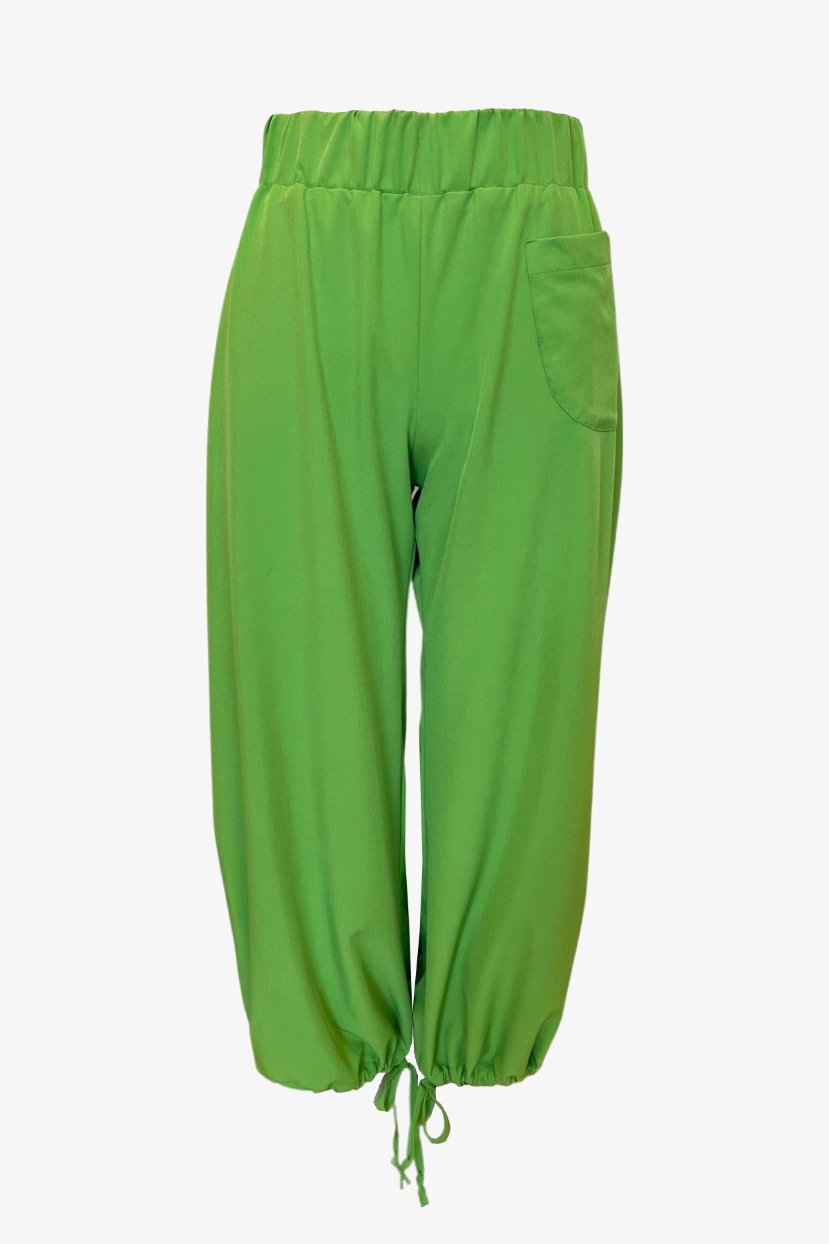 SALE Woven Boba Pants | Techno Lime